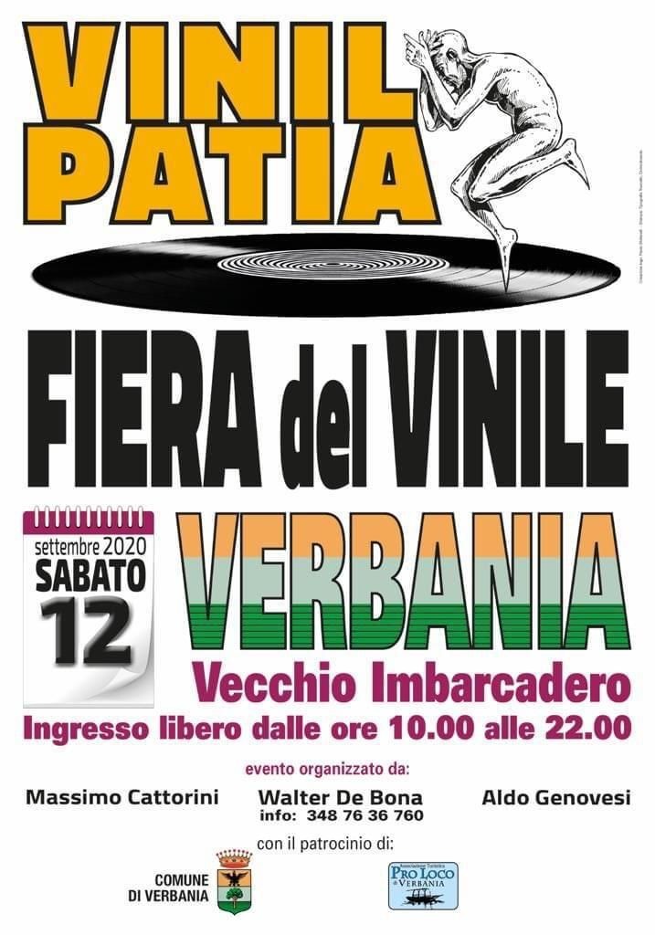 AmaRene alla Fiera del Vinile Sabato 12 settembre dalle ore 10 al Vecchio Imbarcadero di Intra